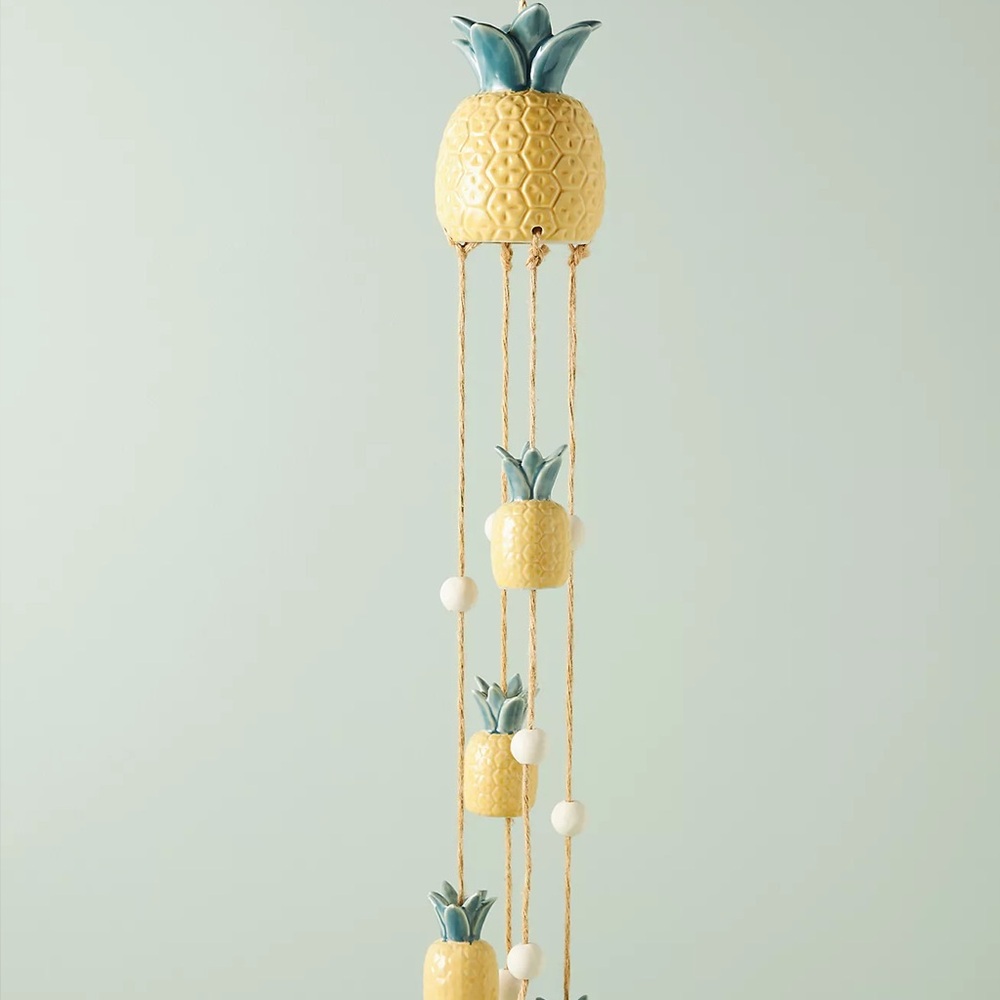 Anthropologie Pineapple Windchime